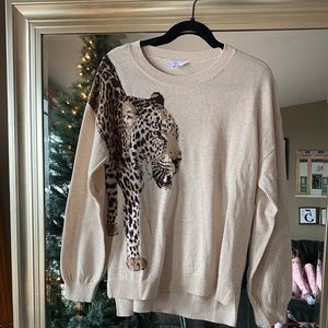 Leopard sweater